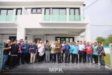 LAWATAN TAPAK BERSAMA YANG DIPERTUA MAJLIS PERBANDARAN KLUANG BAGI PEMANTAUAN PROJEK TAMAN KIRANA, AYER HITAM