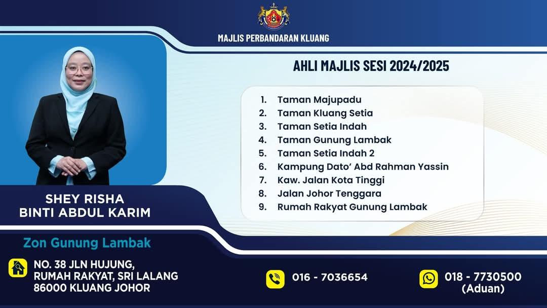 Ahli Majlis Zon Gunung Lambak