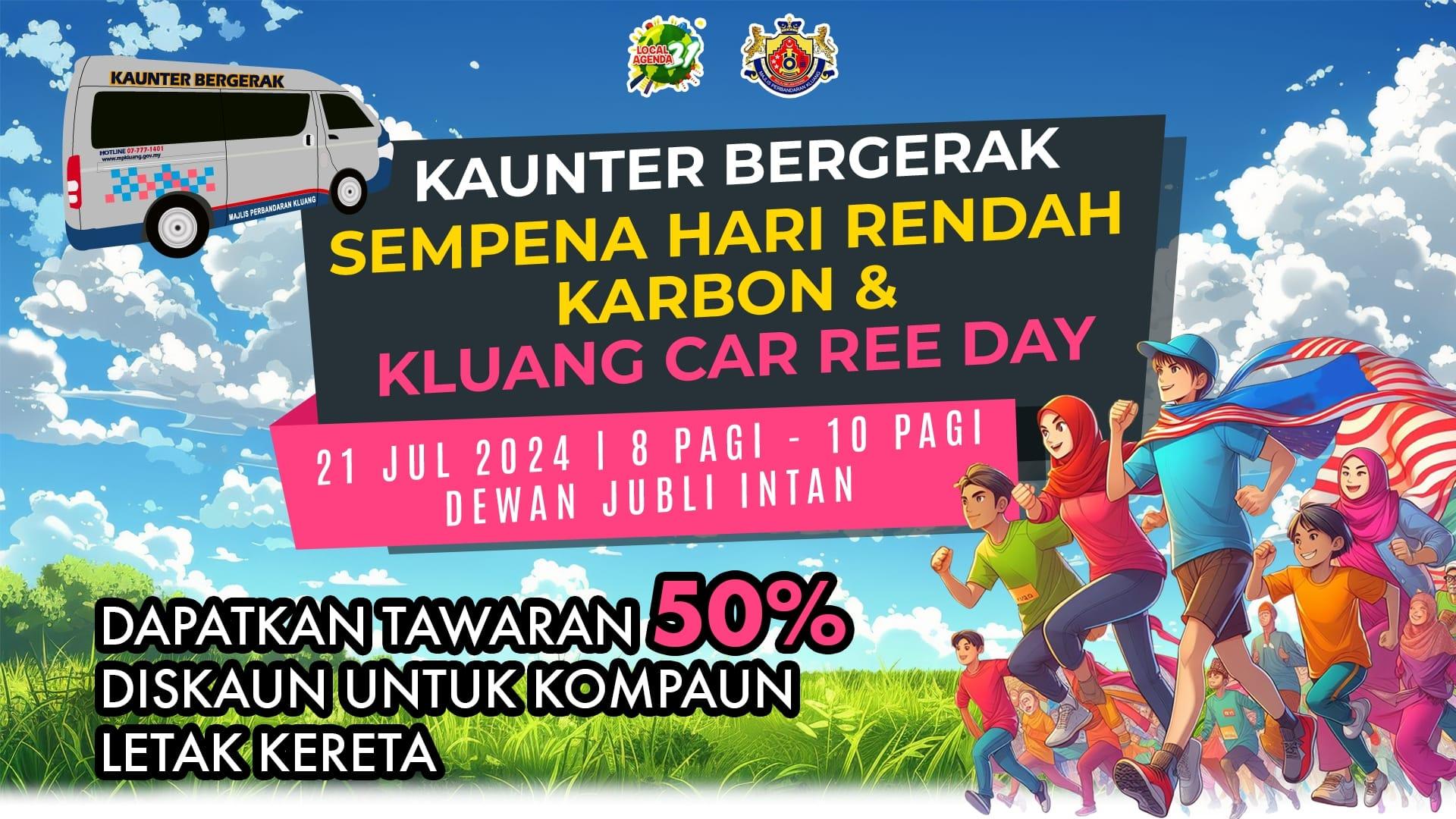 kauter_bergerak_kluang_car_free_day