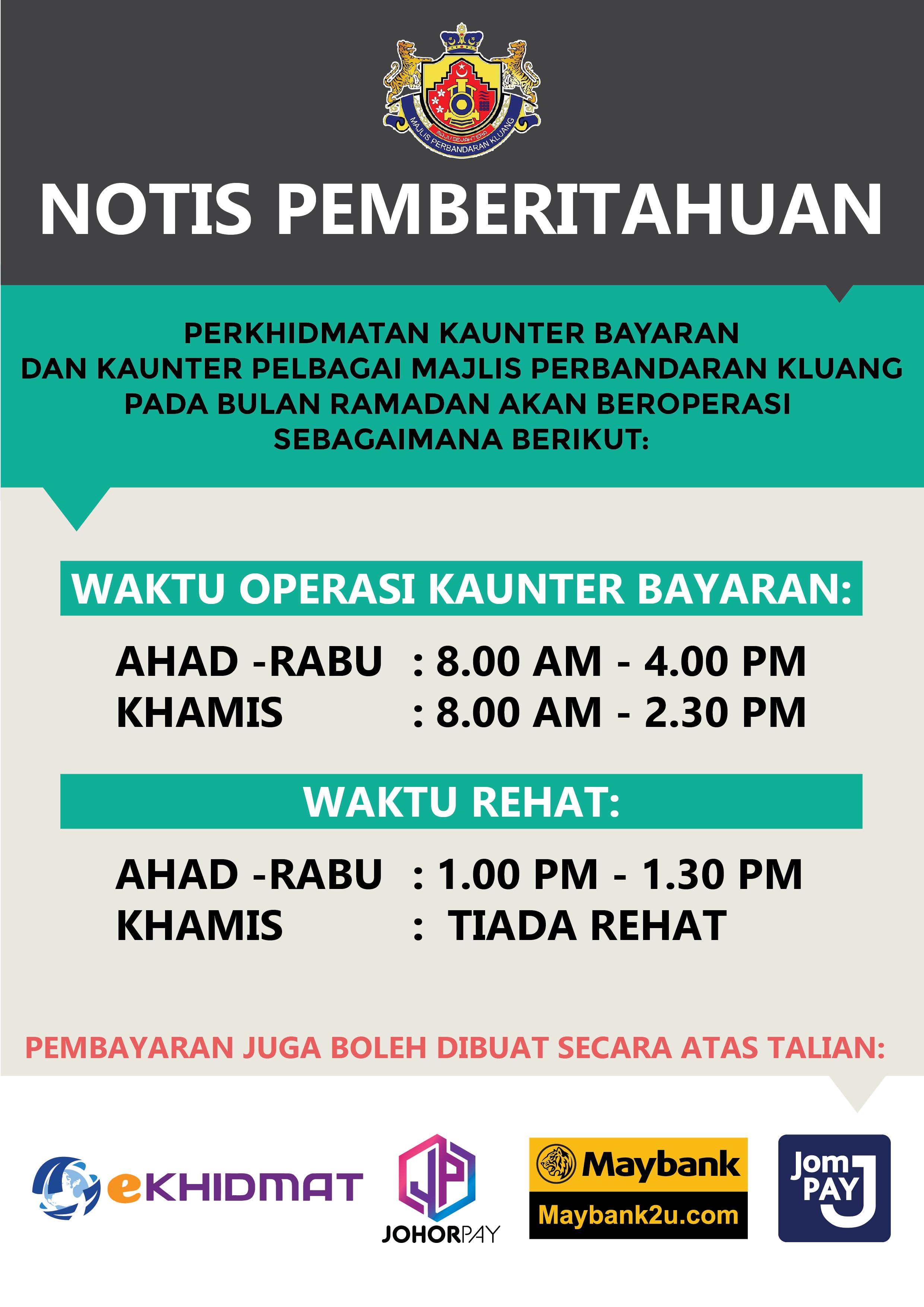 notis_pemberitahuan_waktu_kaunter_bayaran_2024