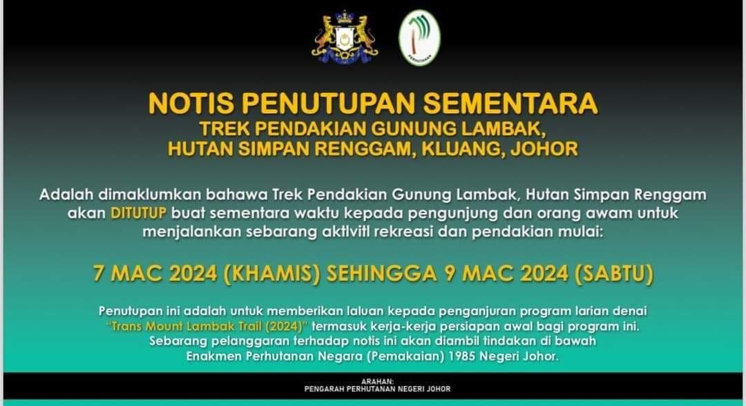 PEMAKLUMAN NOTIS MEMPERBAHARUI LESEN PERNIAGAAN DAN LESEN ANJING BAGI TAHUN 2024