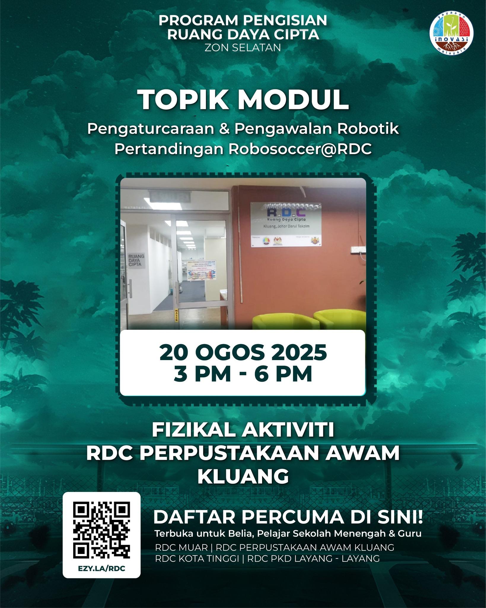 PROGRAM PENGISIAN RUANG DAYA CIPTA (RDC) PERPUSTAKAAN AWAM KLUANG