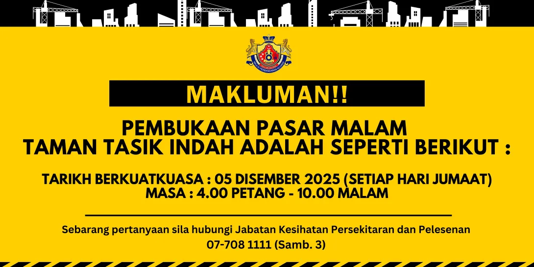 Pembukaan Pasar Malam