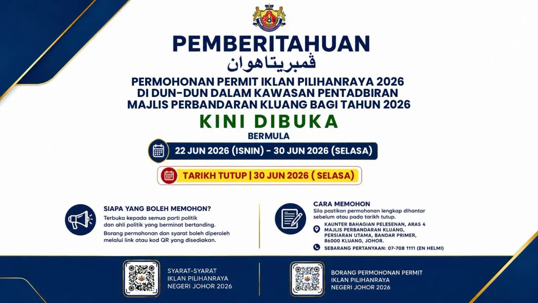 Permohonan Permit Iklan Pilihanraya 2026