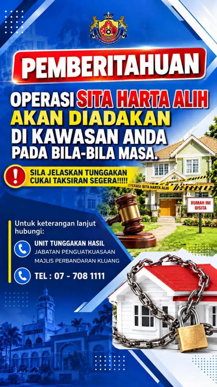 Operasi Waran Tunggakan Cukai Taksiran MPK